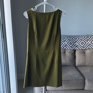 Fashion Nova Olive Green Midi Dress